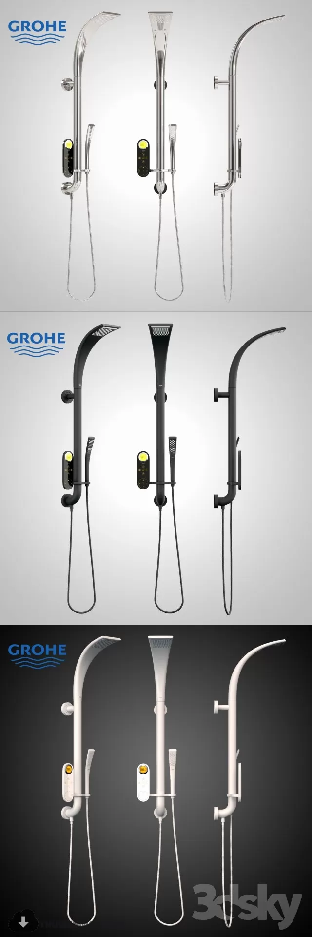 BATHROOM APPLIANCES – 3D MODELS – 3DSKY – 010 BATHROOM APPLIANCES – 3D MODELS – 3DSKY – 010