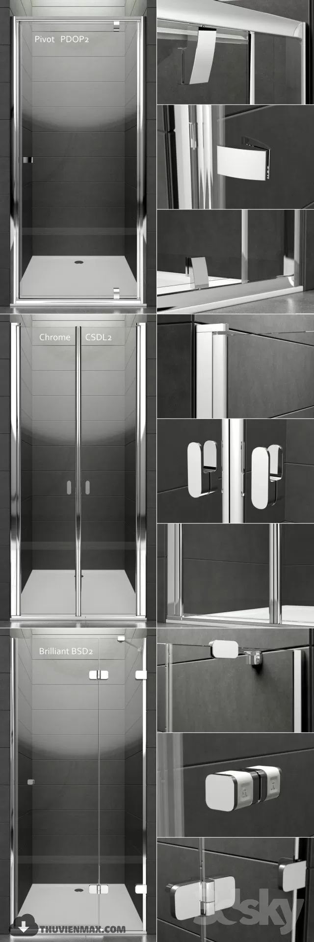 BATHROOM APPLIANCES – 3D MODELS – 3DSKY – 013 BATHROOM APPLIANCES – 3D MODELS – 3DSKY – 013