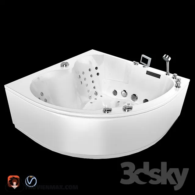 BATHROOM APPLIANCES – 3D MODELS – 3DSKY – 016 BATHROOM APPLIANCES – 3D MODELS – 3DSKY – 016