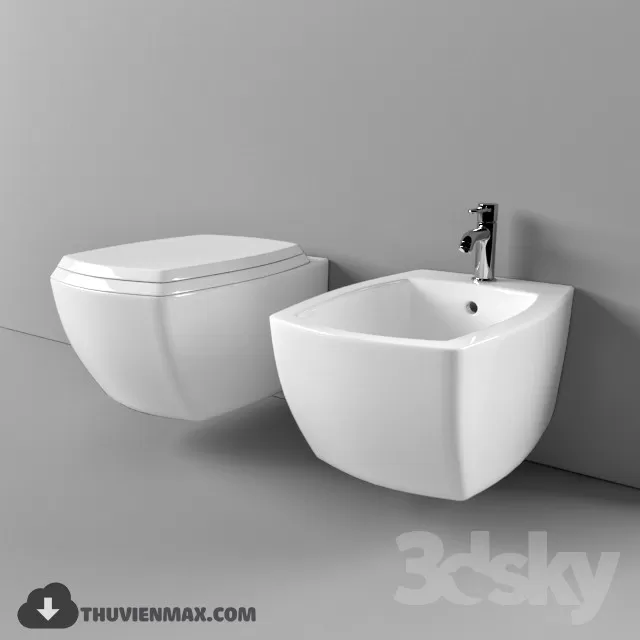 BATHROOM APPLIANCES – 3D MODELS – 3DSKY – 017 BATHROOM APPLIANCES – 3D MODELS – 3DSKY – 017