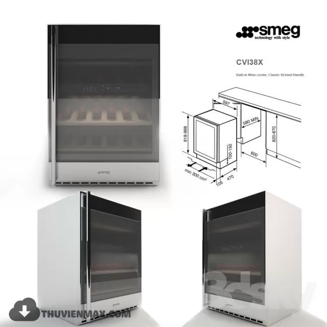 KITCHEN APPLIANCES – 3D MODELS – 3DSKY – 016 KITCHEN APPLIANCES – 3D MODELS – 3DSKY – 016