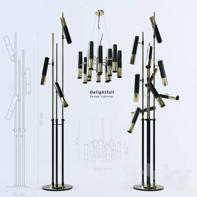 LIGHT FLOOR – 3D MODEL – 3DSKY – 011 LIGHT FLOOR – 3D MODEL – 3DSKY – 011