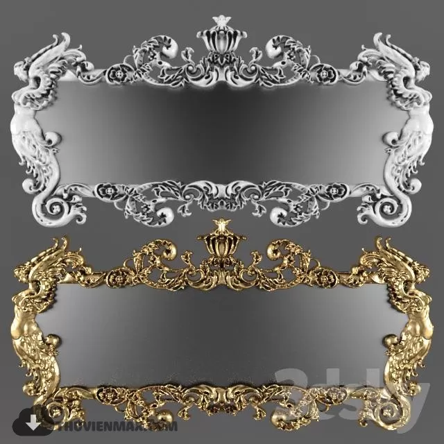 CLASSIC MIRRORS – 3DMODEL – 3DSKY – 002 CLASSIC MIRRORS – 3DMODEL – 3DSKY – 002