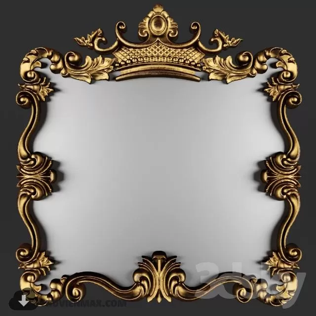 CLASSIC MIRRORS – 3DMODEL – 3DSKY – 004 CLASSIC MIRRORS – 3DMODEL – 3DSKY – 004