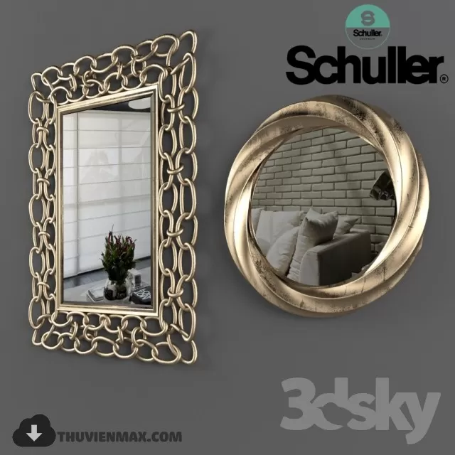 CLASSIC MIRRORS – 3DMODEL – 3DSKY – 007 CLASSIC MIRRORS – 3DMODEL – 3DSKY – 007