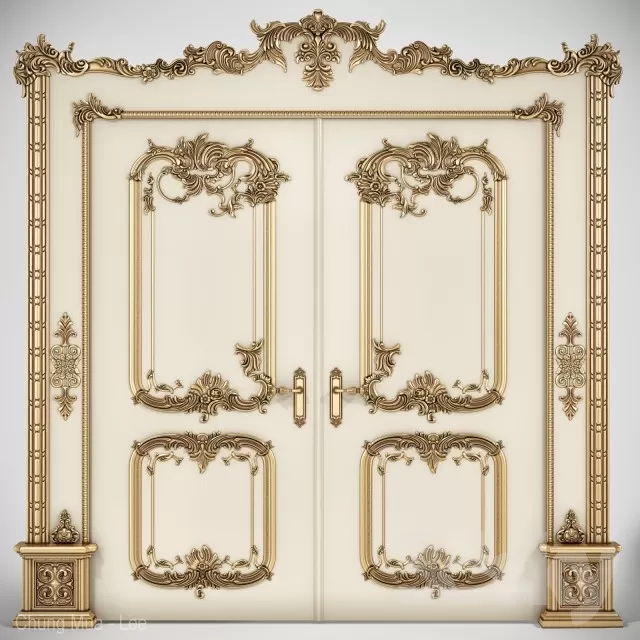 CLASSIC DOORS – 3DMODEL – 001 CLASSIC DOORS – 3DMODEL – 001