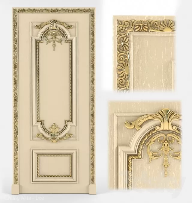 CLASSIC DOORS – 3DMODEL – 008 CLASSIC DOORS – 3DMODEL – 008