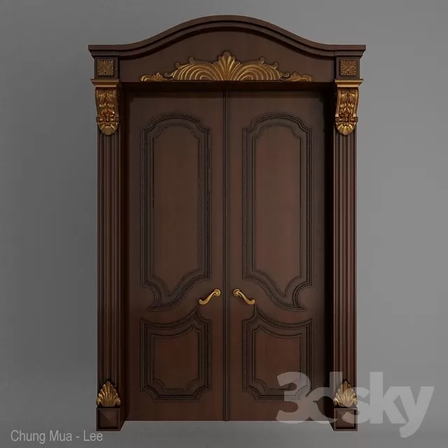 CLASSIC DOORS – 3DMODEL – 012 CLASSIC DOORS – 3DMODEL – 012
