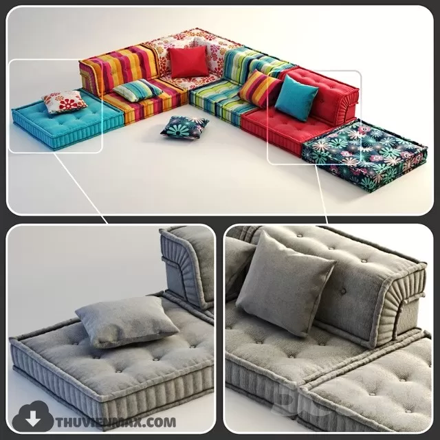 MODERN SOFA L TYPE – 3DMODELS – 005 MODERN SOFA L TYPE – 3DMODELS – 005