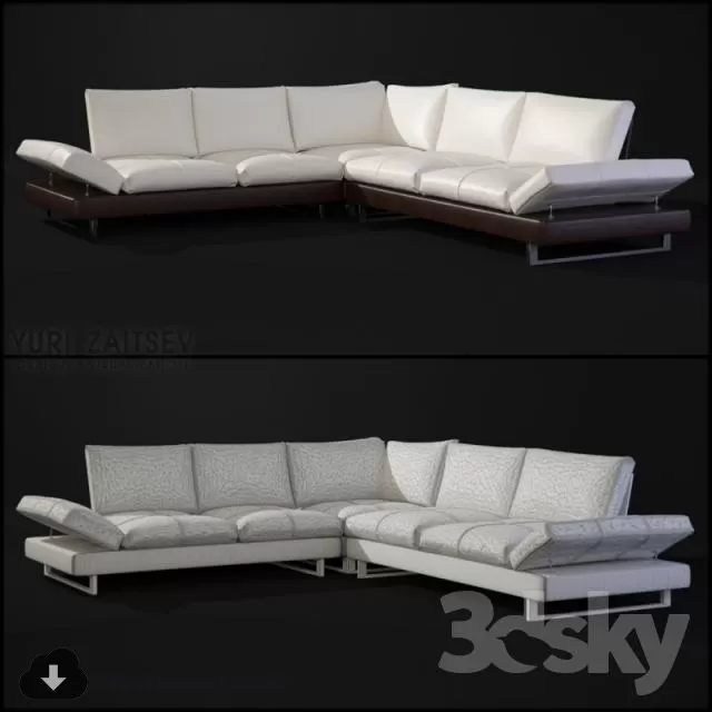 MODERN SOFA L TYPE – 3DMODELS – 010 MODERN SOFA L TYPE – 3DMODELS – 010
