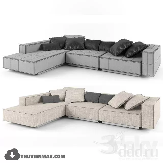 MODERN SOFA L TYPE – 3DMODELS – 014 MODERN SOFA L TYPE – 3DMODELS – 014