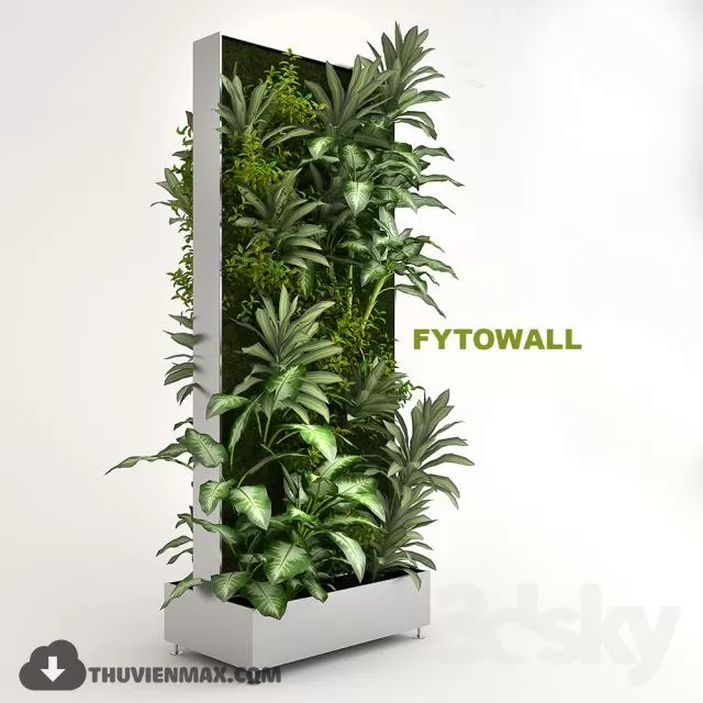 WALL PLANTS – 3DMODEL – 01 WALL PLANTS – 3DMODEL – 01
