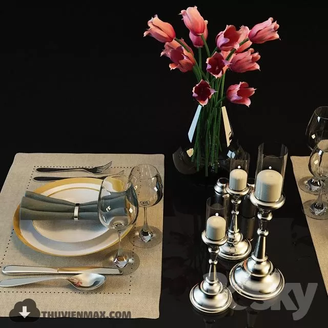 TABLEWARES – 3D MODELS – 04 TABLEWARES – 3D MODELS – 04