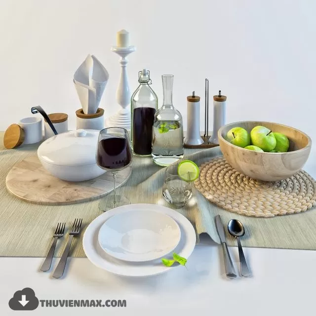 TABLEWARES – 3D MODELS – 05 TABLEWARES – 3D MODELS – 05