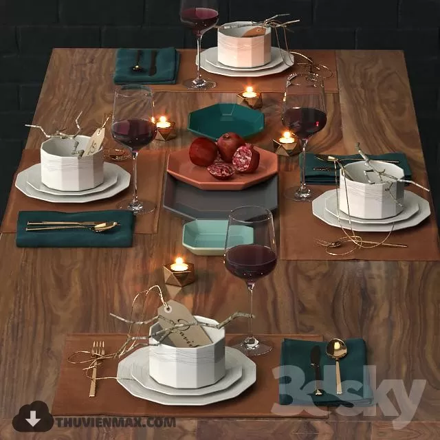 TABLEWARES – 3D MODELS – 09 TABLEWARES – 3D MODELS – 09