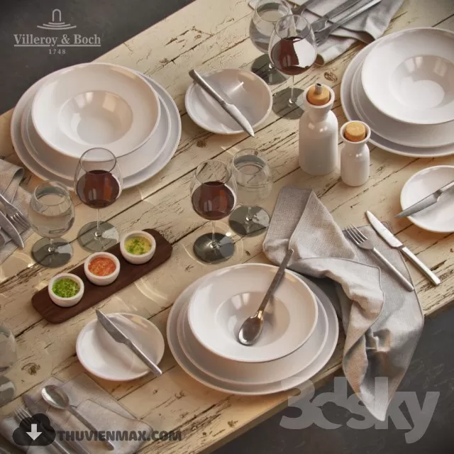 TABLEWARES – 3D MODELS – 19 TABLEWARES – 3D MODELS – 19
