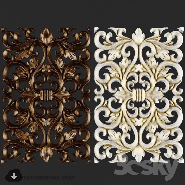 ORNAMENT DETAILS – 3DMODELS – 02 ORNAMENT DETAILS – 3DMODELS – 02