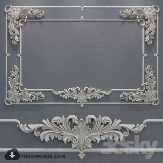 ORNAMENT DETAILS – 3DMODELS – 07 ORNAMENT DETAILS – 3DMODELS – 07