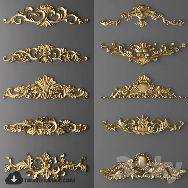 ORNAMENT DETAILS – 3DMODELS – 09 ORNAMENT DETAILS – 3DMODELS – 09