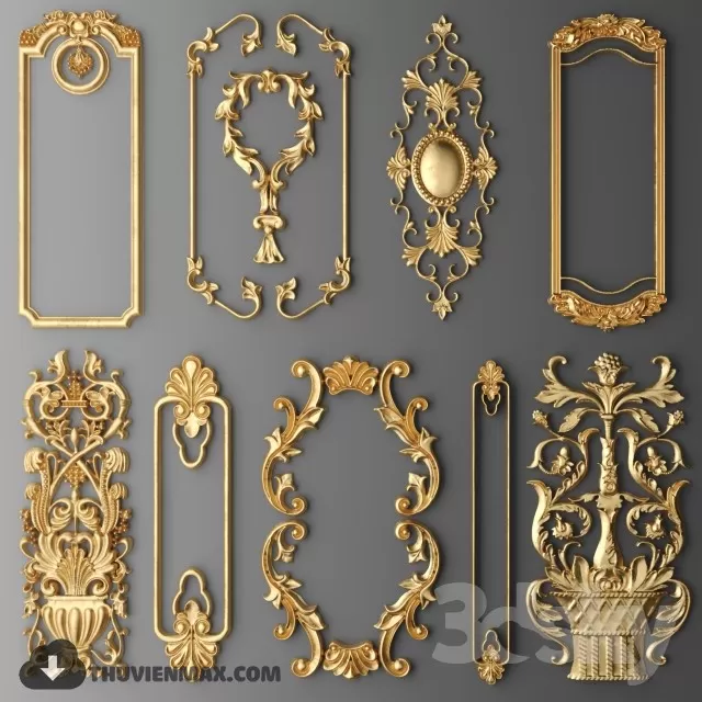 ORNAMENT DETAILS – 3DMODELS – 14 ORNAMENT DETAILS – 3DMODELS – 14