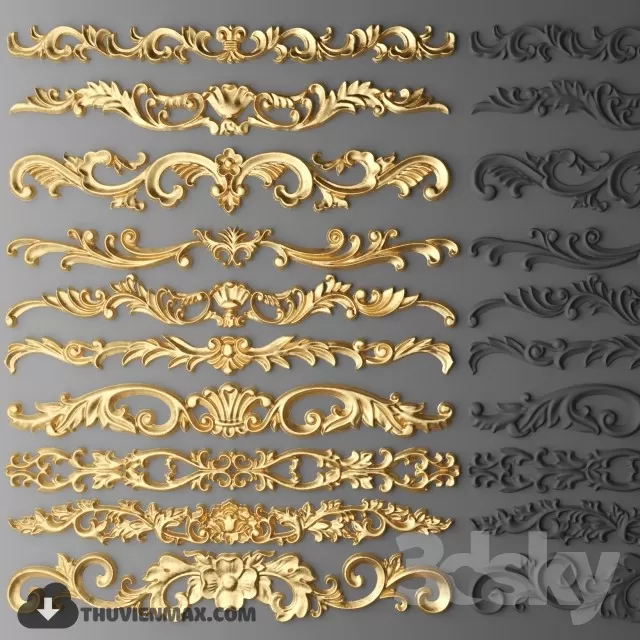 ORNAMENT DETAILS – 3DMODELS – 15 ORNAMENT DETAILS – 3DMODELS – 15