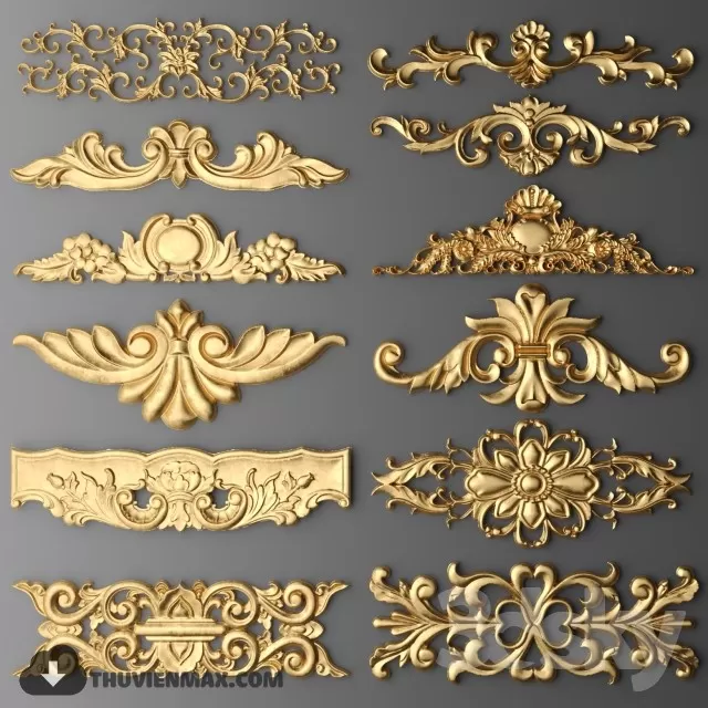 ORNAMENT DETAILS – 3DMODELS – 16 ORNAMENT DETAILS – 3DMODELS – 16