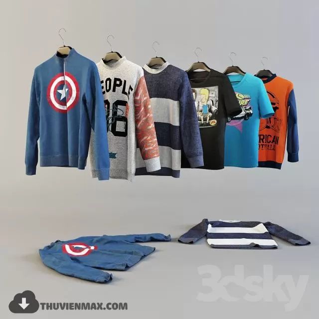 CLOTHES – 3DMODELS – 17 CLOTHES – 3DMODELS – 17