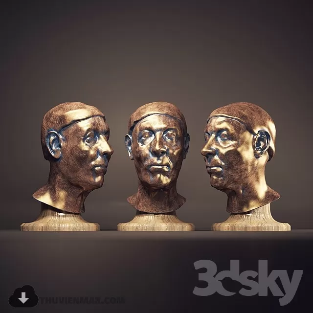 HUMAN STATUES – 3DSKYMODEL – 07 HUMAN STATUES – 3DSKYMODEL – 07
