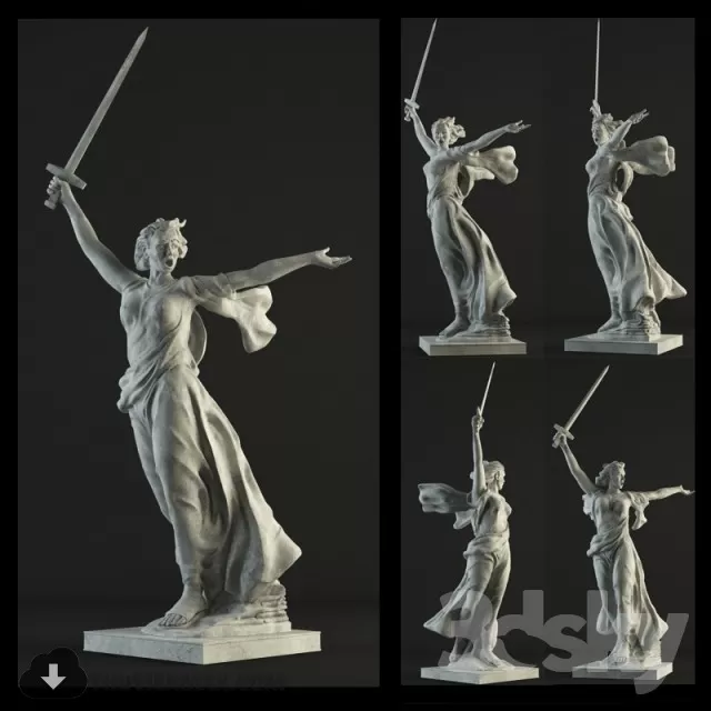 HUMAN STATUES – 3DSKYMODEL – 08 HUMAN STATUES – 3DSKYMODEL – 08