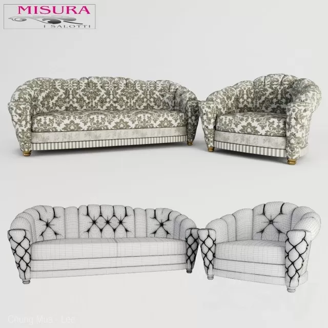 CLASSIC SOFAS – 3DMODEL – 13 CLASSIC SOFAS – 3DMODEL – 13