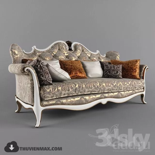 CLASSIC SOFAS – 3DMODEL – 14 CLASSIC SOFAS – 3DMODEL – 14