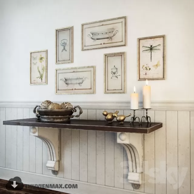 CLASSIC CONSOLE TABLES – 3DMODEL – 02 CLASSIC CONSOLE TABLES – 3DMODEL – 02
