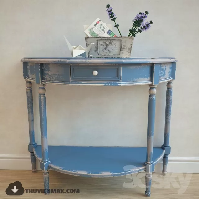 CLASSIC CONSOLE TABLES – 3DMODEL – 04 CLASSIC CONSOLE TABLES – 3DMODEL – 04