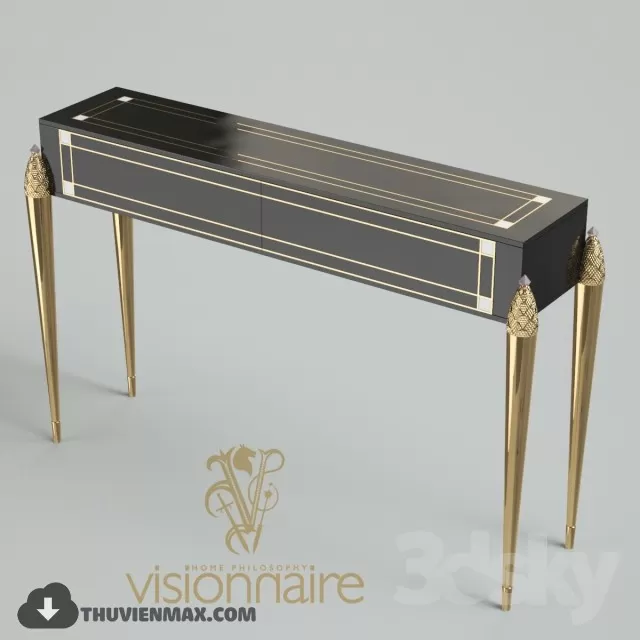 CLASSIC CONSOLE TABLES – 3DMODEL – 07 CLASSIC CONSOLE TABLES – 3DMODEL – 07