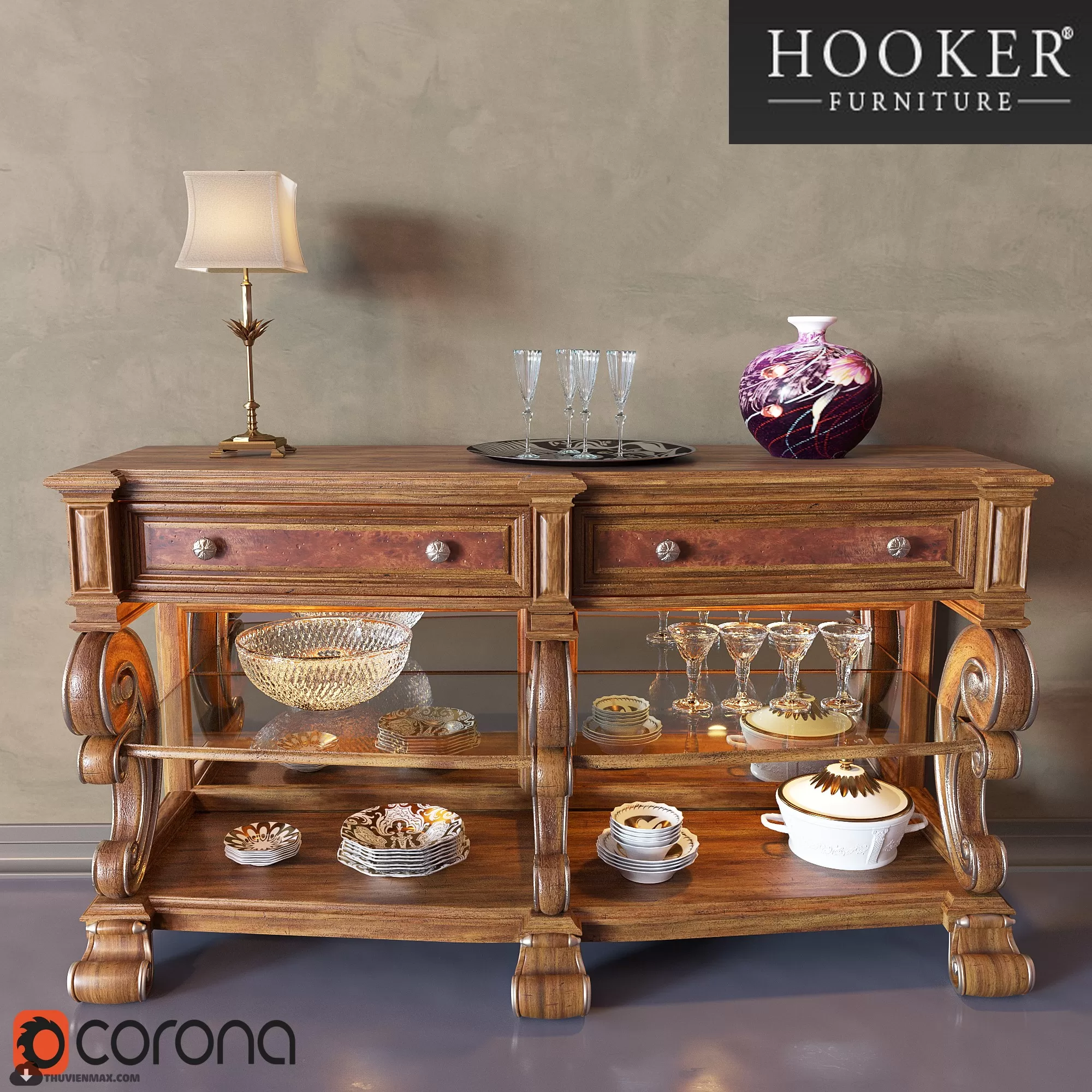 CLASSIC CONSOLE TABLES – 3DMODEL – 16 CLASSIC CONSOLE TABLES – 3DMODEL – 16