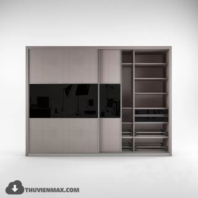 MODERN WARDROBES – 3D MODELS – 01 MODERN WARDROBES – 3D MODELS – 01