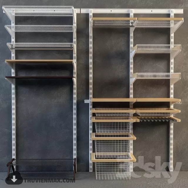 MODERN WARDROBES – 3D MODELS – 14 MODERN WARDROBES – 3D MODELS – 14