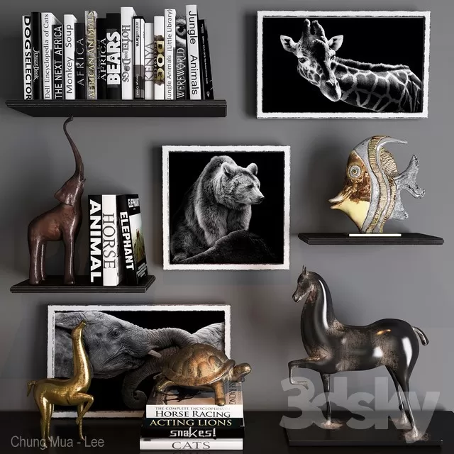 DECOR SET – 3D MODELS – 03 DECOR SET – 3D MODELS – 03