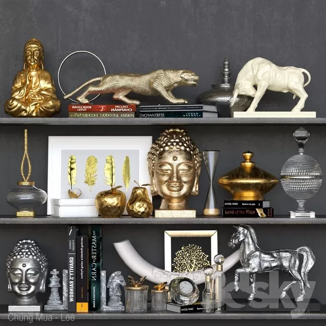 DECOR SET – 3D MODELS – 06 DECOR SET – 3D MODELS – 06