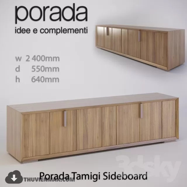 MODERN SIDEBOARDS 3D MODEL – 04 MODERN SIDEBOARDS 3D MODEL – 04