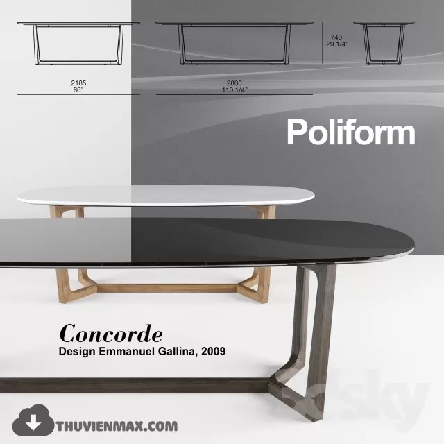 MODERN DINING TABLE – 3D MODEL – 04 MODERN DINING TABLE – 3D MODEL – 04