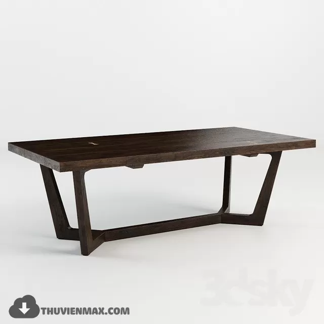 MODERN DINING TABLE – 3D MODEL – 15 MODERN DINING TABLE – 3D MODEL – 15