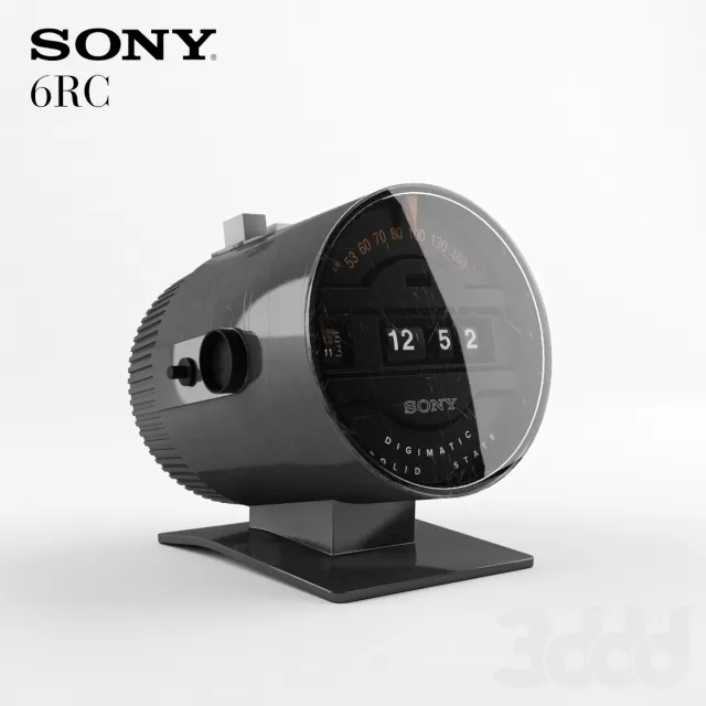 1972 Vintage SONY 6RC-15 AM Clock Radio – 200039 1972 Vintage SONY 6RC-15 AM Clock Radio – 200039