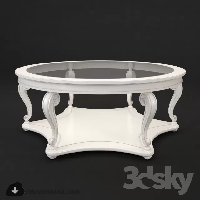 CLASSIC COFFEE TABLE – 3DMODEL – 14 CLASSIC COFFEE TABLE – 3DMODEL – 14