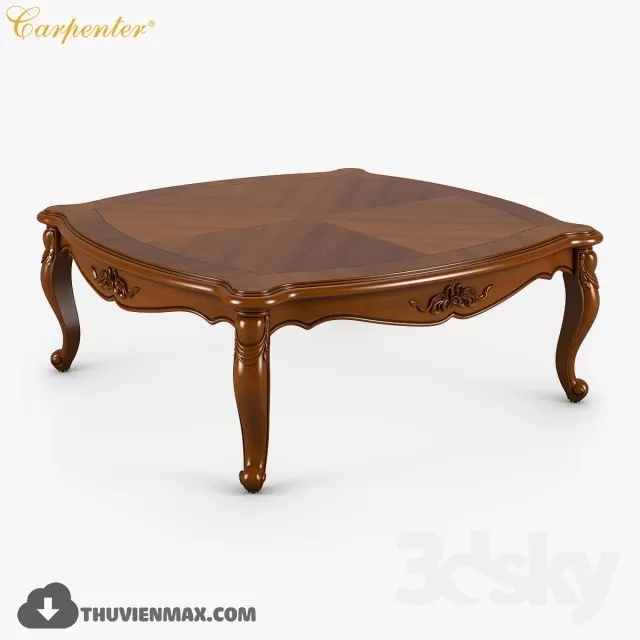 CLASSIC COFFEE TABLE – 3DMODEL – 17 CLASSIC COFFEE TABLE – 3DMODEL – 17