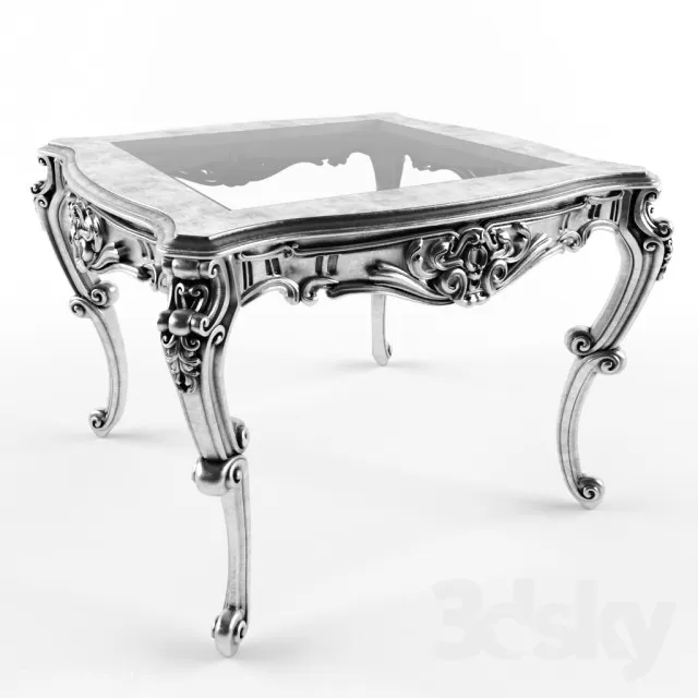 CLASSIC COFFEE TABLE – 3DMODEL – 19 CLASSIC COFFEE TABLE – 3DMODEL – 19