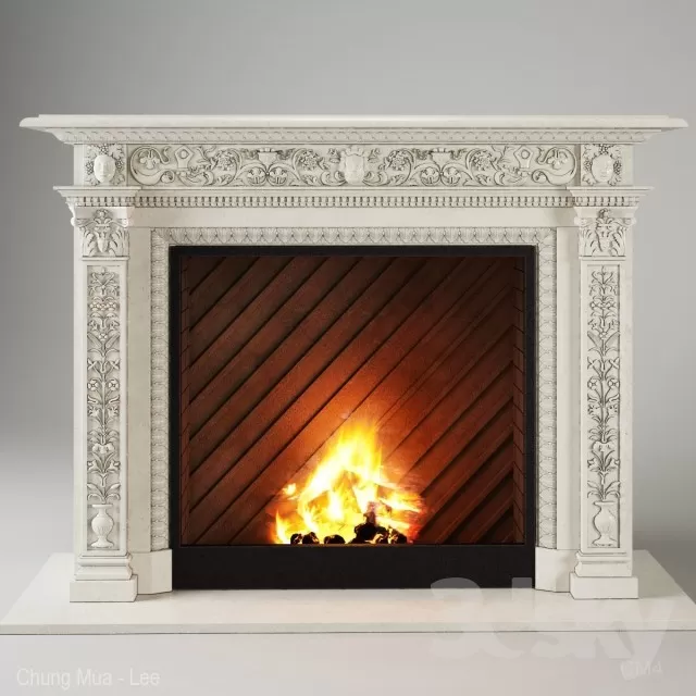 CLASSIC FIRE PLACE – 3D MODELS – 11 CLASSIC FIRE PLACE – 3D MODELS – 11