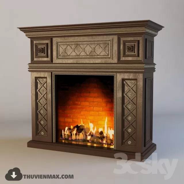 CLASSIC FIRE PLACE – 3D MODELS – 14 CLASSIC FIRE PLACE – 3D MODELS – 14