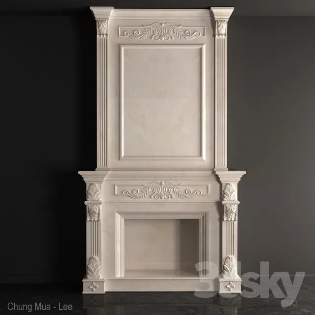 CLASSIC FIRE PLACE – 3D MODELS – 20 CLASSIC FIRE PLACE – 3D MODELS – 20
