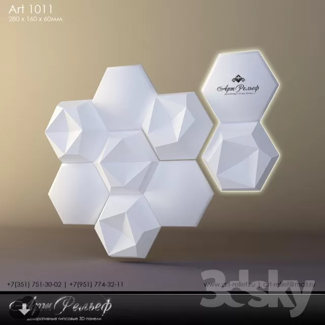 WALL PANEL – 3D MODELS – 02 WALL PANEL – 3D MODELS – 02